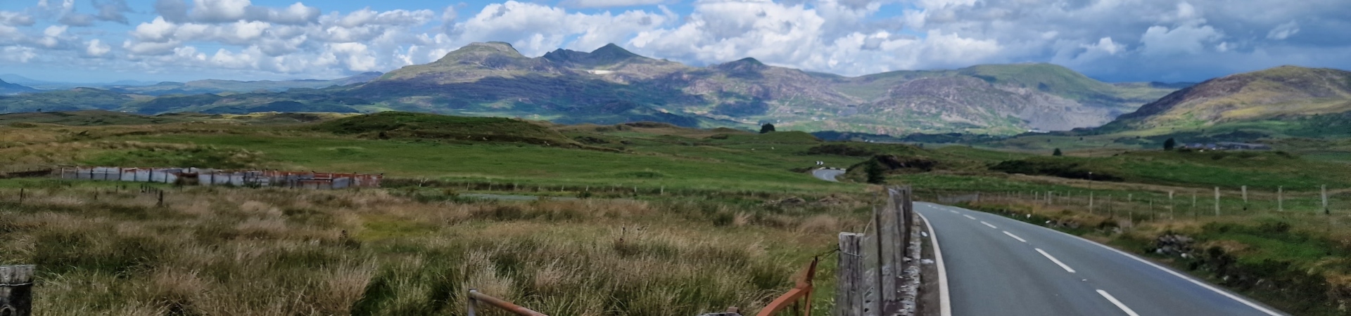 UK Road in the hills